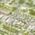 aerial view of computer generated land development